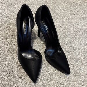 Eloshman Black Women's Stiletto Heels